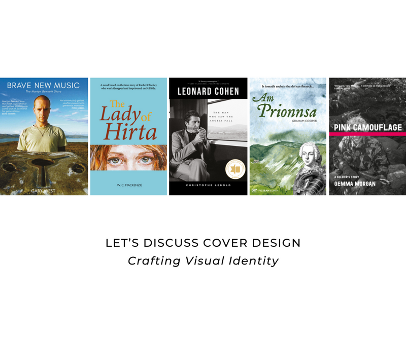 Let's Discuss Cover Design <p> Crafting Visual Identity </p>