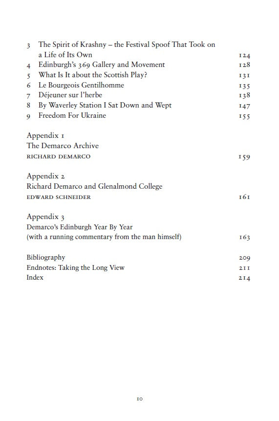 Demarco’s Edinburgh