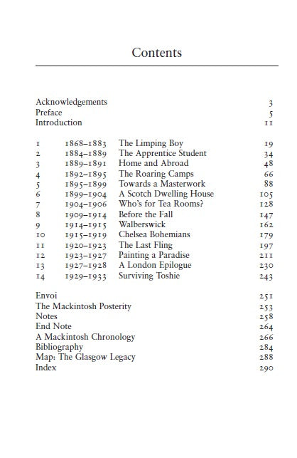 The Quest for Charles Rennie Mackintosh