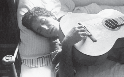 RALPH GIBSON: Leonard Cohen, Montreal, 1973