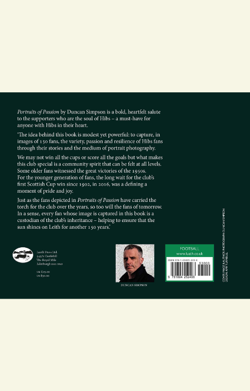 portraits of passion by duncan simpson back cover