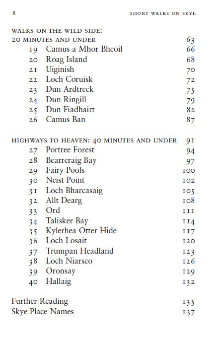 Short walks on Skye