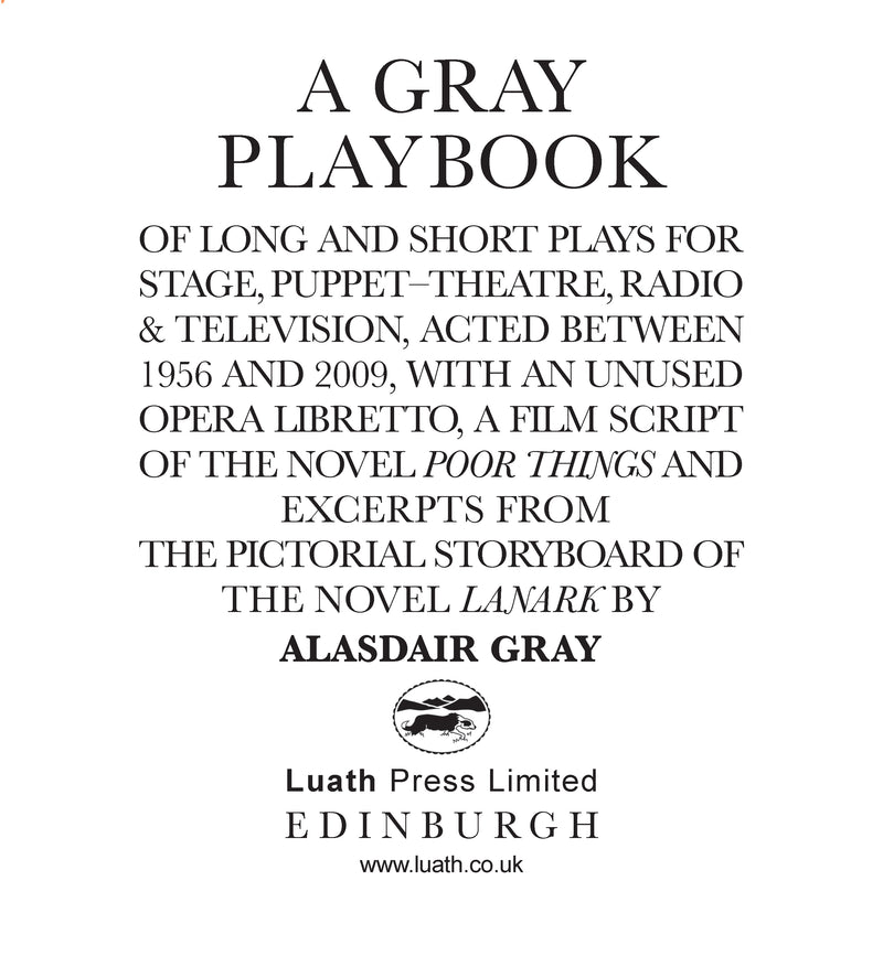 A Gray Play Book