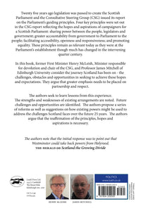 back cover from unfinished business by henry mcleish and james mitchell