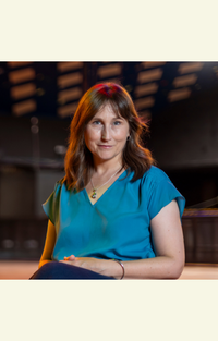 a photo of alison irvine at the barrowland ballroom