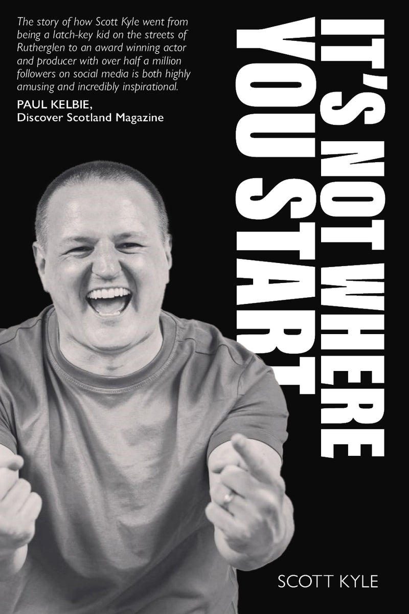 it's not where you start from by scott kyle draft front cover