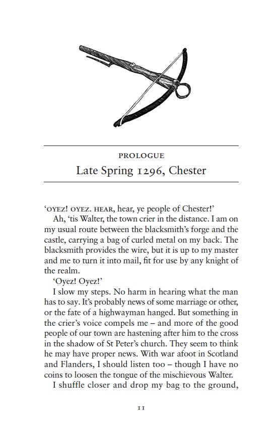 chapter page from to war with wallace by barbara henderson