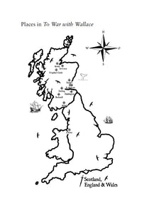 map page from to war with wallace by barbara henderson