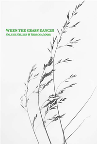 Book cover of "When the Grass Dances" featuring grass silhouettes.